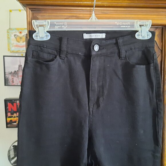 PacSun Wilshire Black Super High Rise Jeggings - Black, Size 25 - Picture 4 of 16
